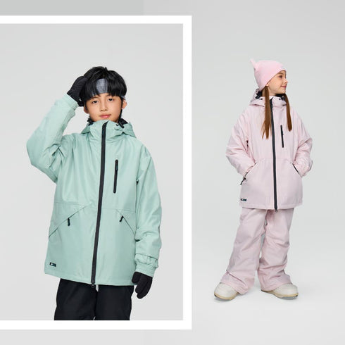 【10月上旬発送予定】 ASHGREEM アッシュグリーム キッズ スノーウェア上下セット AJR-52SET